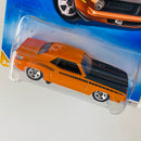 2009 Hot Wheels New Models 70 Plymouth AAR Cuda naranja 5SP Primera Edición