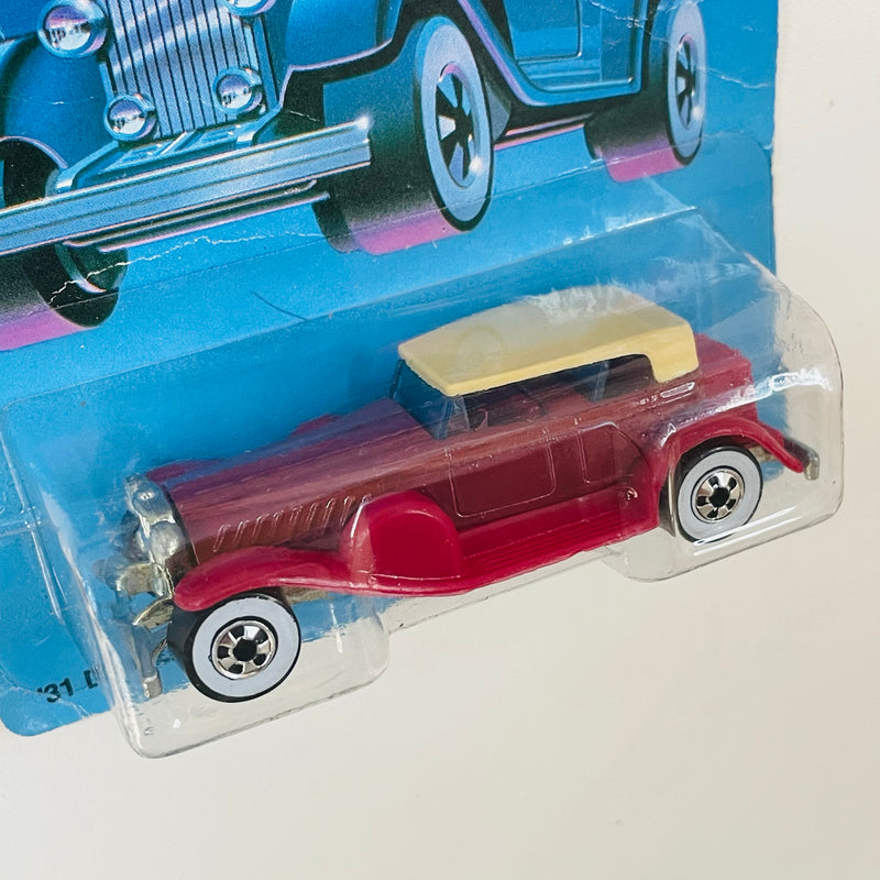 1989 Hot Wheels Classics 31 Doozie 1931 Duesenberg Model J rojo WW