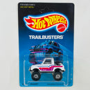 1989 Hot Wheels Trailbusters Street Roader Suzuki blanco CT base ZAMAC