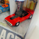 2002 Hot Wheels Target Exclusive Pop's Garage Set de 4 con Llantas de Goma RR - Honda Civic Si, 1932 Ford Roadster Pickup Hooligan, 1932 Ford Deuce Roadster, 71 Plymouth GTX