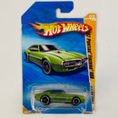 2010 Hot Wheels New Models 67 Pontiac Firebird 400 verde OH5 Primera Edición - Detalle Burbuja