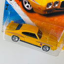 2011 Hot Wheels New Models 70 Pontiac GTO Judge amarillo metálico 5SP Primera Edición