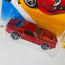 2012 Hot Wheels New Models 73 Pontiac Firebird rojo metálico PR5 Primera Edición