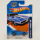 2011 Hot Wheels Street Beasts 67 Pontiac Firebird 400 azul MC5