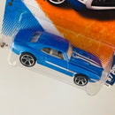 2011 Hot Wheels Street Beasts 67 Pontiac Firebird 400 azul MC5