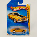 2010 Hot Wheels New Models 71 Maverick Grabber Ford amarillo metálico 5SP Primera Edición