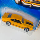 2010 Hot Wheels New Models 71 Maverick Grabber Ford amarillo metálico 5SP Primera Edición