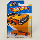 2012 Hot Wheels New Models 69 Mercury Cyclone naranja 5SP Primera Edición