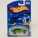2002 Hot Wheels First Editions 68 Cougar Mercury 029 verde metálico 5SP Primera Edición