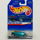 1999 Hot Wheels First Editions 1930 Ford Phaeton Model A verde metálico 5SP base ZAMAC Primera Edición - Detalle Burbuja