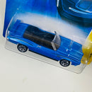 2008 Hot Wheels New Models 70 Pontiac GTO azul metálico 5SP Primera Edición