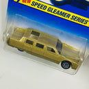 1995 Hot Wheels Speed Gleamer Series Limozeen dorado metálico 7SP - Detalle Burbuja