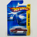 2007 Hot Wheels New Models Custom 53 Chevy rojo 5SP Primera Edición