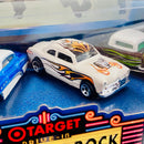 2001 Hot Wheels Target Exclusive Drive-In Elvis Presley Jailhouse Rock Set de 4 - 40 Ford, 51 Buick, 49 Ford, 32 Ford - Detalle Caja