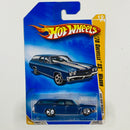 2009 Hot Wheels New Models 70 Chevelle SS Wagon azul metálico 5SP Primera Edición