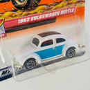 2000 Matchbox To The Beach 1962 Volkswagen Beetle blanco