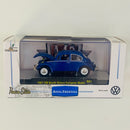 2013 M2 Machines M2 Machines Auto-Thentics Limited Edition Volkswagen 1967 VW Beetle Deluxe European Model R01 azul Llantas de Goma Primera Edición