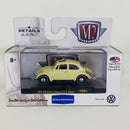 2017 M2 Machines Auto-Thentics Limited Edition 1/5,380 Volkswagen 1967 VW Beetle Deluxe U.S.A Model VW04 beige Llantas de Goma