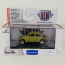 2015 M2 Machines Auto-Thentics Limited Edition Volkswagen 1967 VW Beetle Deluxe USA Model VW03 verde Llantas de Goma