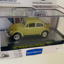 2015 M2 Machines Auto-Thentics Limited Edition Volkswagen 1967 VW Beetle Deluxe USA Model VW03 verde Llantas de Goma
