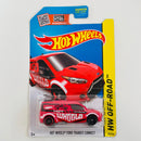 2015 Hot Wheels HW Off-Road Hot Wheels Ford Transit Connect rojo PR5
