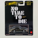 2024 Hot Wheels Premium Pop Culture James Bond 007 No Time to Die Aston Martin V8 negro Llantas de Goma RR Primera Edición