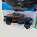 2025 Hot Wheels HW Reverse Rake 23 Dodge Ram 1500 negro BLOR