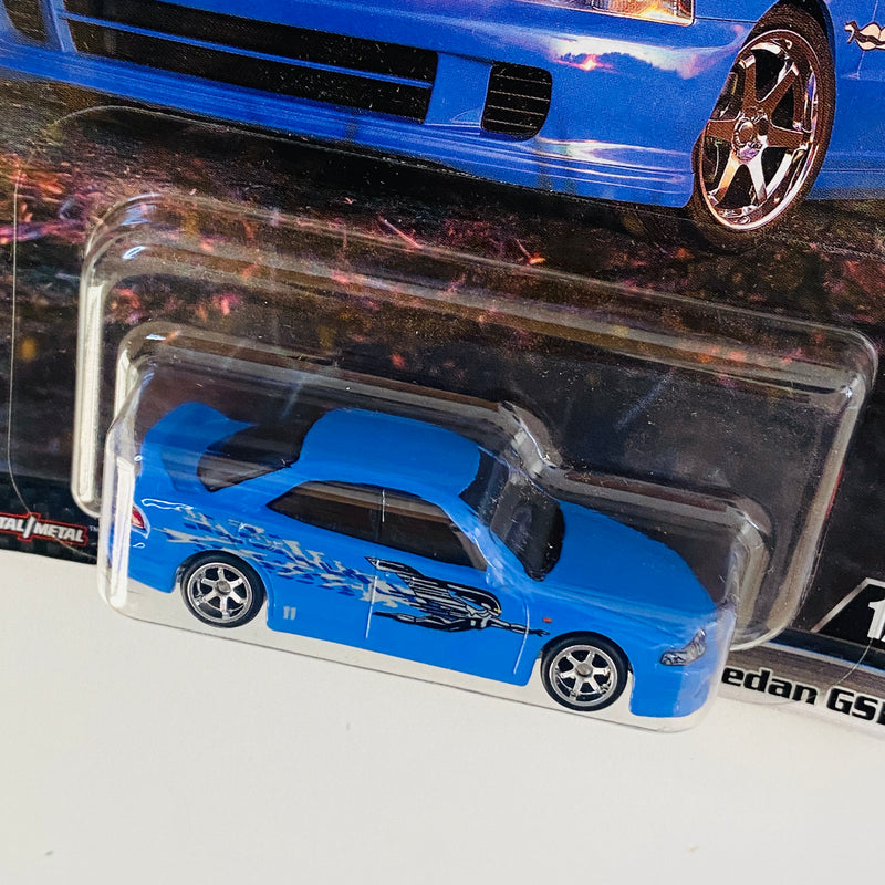 2024 Hot Wheels Premium Fast & Furious Rápidos y Furiosos Custom Acura Integra Sedan GSR azul Llantas de Goma RR