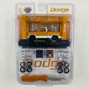 2024 M2 Machines Model Kit Limited Edition 1/9750 1972 Dodge Truck WMTS04 dorado con blanco Llantas de Goma