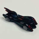 2010 Hot Wheels New Models Batman The Brave and the Bold Batmobile negro 10SP Primera Edición - Loose/Suelto