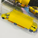 2025 Hot Wheels Premium Car Culture Team Transport 1972 Toyota Corolla Levin y camión Sakura Sprinter con Llantas de Goma RR