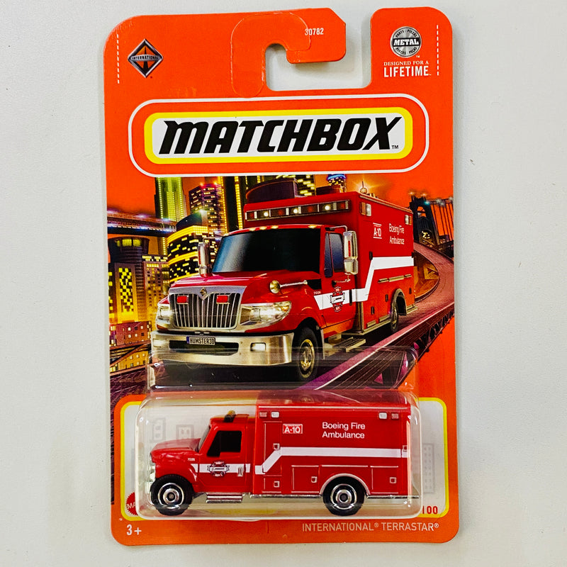 2024 Matchbox MBX Metro International TerraStar rojo Bombero