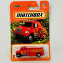 2024 Matchbox MBX Roadtrip Freightliner M2 106 rojo Bombero