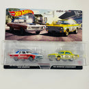 2023 Hot Wheels Premium Car Culture Classic Muscle 2 Pack Set de 2 - 63 Plymouth Belvedere 426 Wedge y 65 Dodge Coronet con Llantas de Goma RR