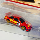 2024 Hot Wheels Premium Car Culture Ford Rally 2 Pack Set de 2 - 87 Ford Sierra Cosworth y 93 Ford Escort RS Cosworth con Llantas de Goma RR