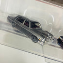 2021 Hot Wheels Premium Car Culture Mercedes Benz 2 Pack Set de 2 - 72 Mercedes Benz 280 SEL 4.5 y Mercedes Benz 190 E 2.5 16 con Llantas de Goma RR