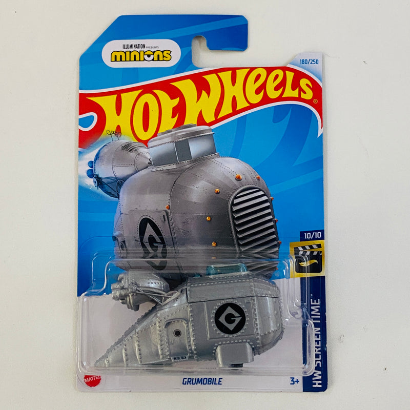 2024 Hot Wheels HW Screen Time Minions Mi Villano Favorito Grumobile gris 5SP