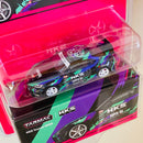 2024 Tarmac Works MiJo Exclusives 1:64 Limited Edition Global64 HKS Toyota GR86 negro Llantas de Goma