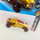 2026 Hot Wheels Treasure Hunt HW Dream Garage 2 Jet Z dorado metálico AD