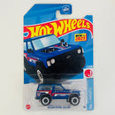 2023 Hot Wheels HW J-Imports Nissan Patrol Custom azul BLOR Primera Edición