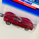 2000 Hot Wheels First Editions 1969 Tom Meade Ferrari Thomassima 3 rojo metálico LW Primera Edición