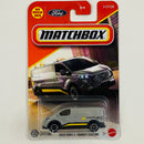 2025 Matchbox MBX City 2023 Ford E-Transit Custom gris Primera Edición