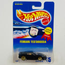 1996 Hot Wheels Gold Medal Speed Ferrari Testarossa 35 negro metálico LW