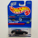1998 Hot Wheels Ferrari 348 443 negro metálico 5DOT