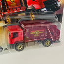 2025 Matchbox Garbage King rojo