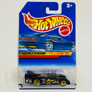 1999 Hot Wheels Car-Toon Friends Series Rocky y Bullwinkle Double Vision negro LW