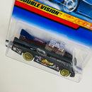 1999 Hot Wheels Car-Toon Friends Series Rocky y Bullwinkle Double Vision negro LW