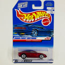 2000 Hot Wheels First Editions Dodge Charger R/T rojo metálico 5SP Primera Edición