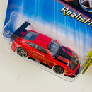 2005 Hot Wheels Realistix First Editions Ferrari 575 GTC 003 rojo PR5 Primera Edición