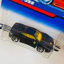 1998 Hot Wheels Ferrari 355 813 negro 5SP base ZAMAC